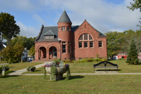 Charlestown, NH - Library and Planter #2